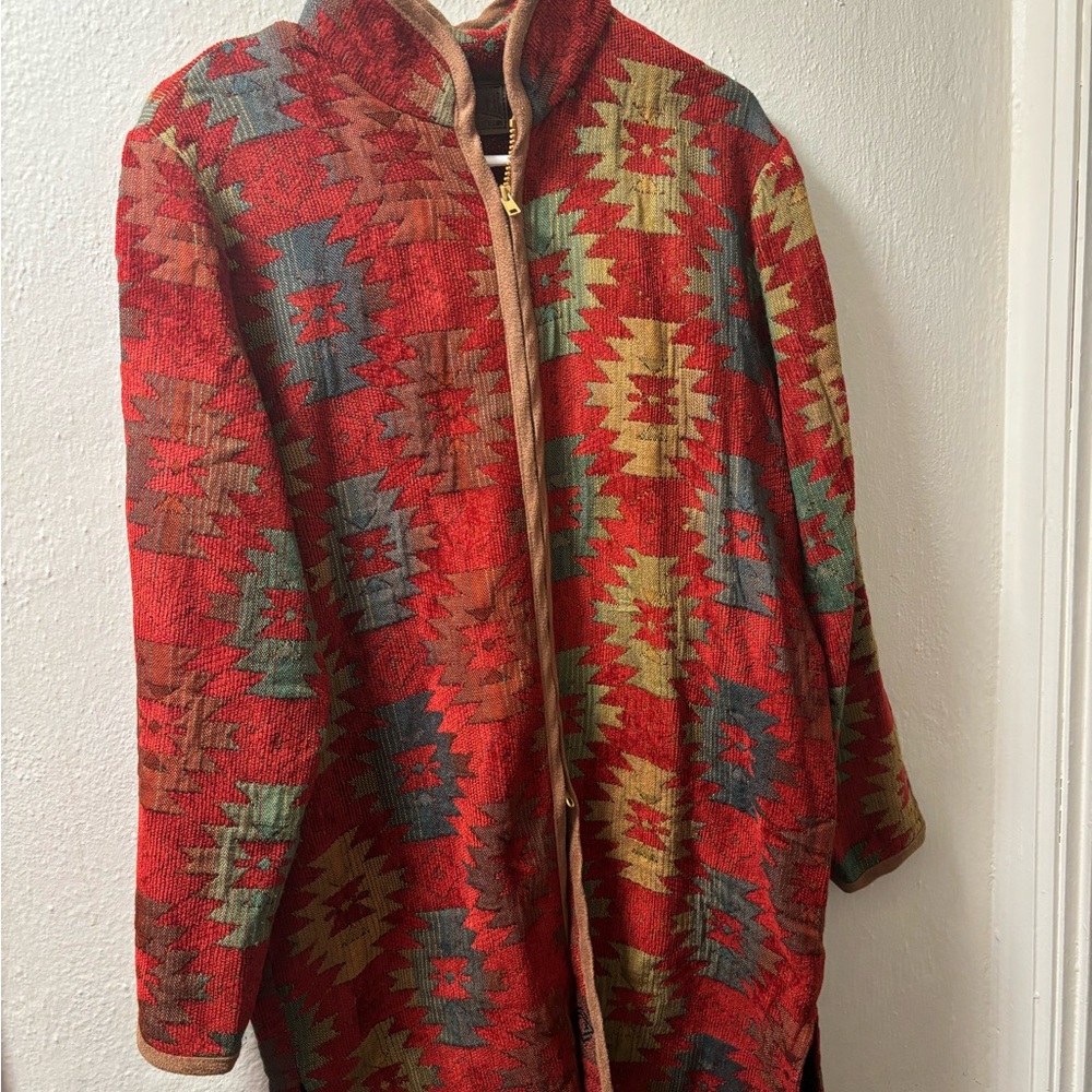 Circle T Colorful Patterned Women's Jacket